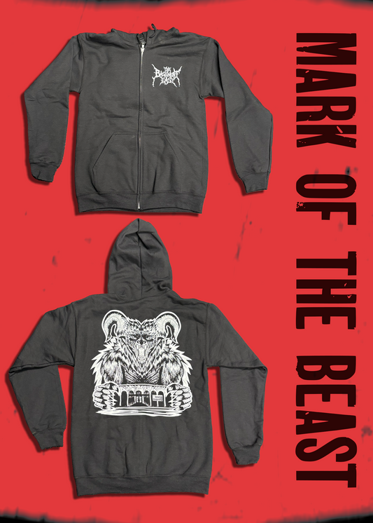 "Mark of the Beast" Zip-Up Hoodie [PRE-ORDER]